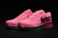 nike flyknit air max2016 femmes pas cher pink moon